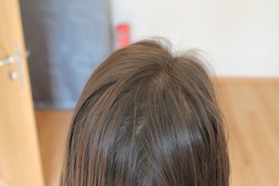 Haar vor dem Bürsten